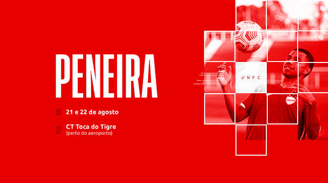 Confira o horário de cada categoria na peneira