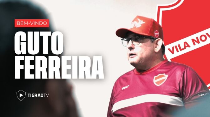 GUTO FERREIRA na área: primeiros passos e primeiras falas como técnico do Vila Nova