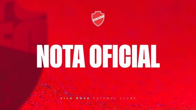 NOTA OFICIAL - VILA NOVA X OPERÁRIO